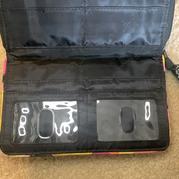 Vera Bradley Va Va Bloom Large Wallet - Picture 8 of 13